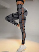 Calça Legging Empina Tie Dye Detalhes