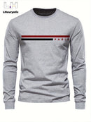 Camiseta Masculina Manga Longa Paris