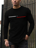 Camiseta Masculina Manga Longa Paris