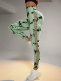 Calça Legging Empina Tie Dye Detalhes