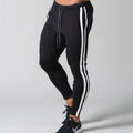 Calça Duas Listras Moletom Masculina Jogger