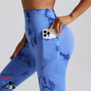 Calça Legging Empina Tie Dye c/ Bolso