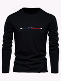Camiseta Masculina Manga Longa Paris