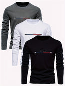 Camiseta Masculina Manga Longa Paris