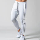 Calça Duas Listras Moletom Masculina Jogger