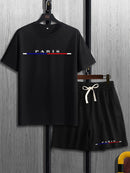 Conjuntos Paris (Opção Camiseta Manga Longa, Manga Curta, Calça ou Shorts)