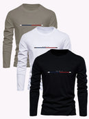 Camiseta Masculina Manga Longa Paris