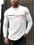 Camiseta Masculina Manga Longa Paris