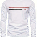 Camiseta Masculina Manga Longa Paris