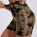 Shorts Empina Tie Dye Detalhes Lateral