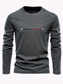 Camiseta Masculina Manga Longa Paris