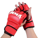 Luva de MMA Kickboxing Meio dedo