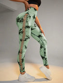 Calça Legging Empina Tie Dye Detalhes