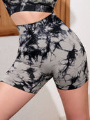 Conjunto Top c/ Bojo e shorts Empina Tie-Dye