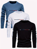 Camiseta Masculina Manga Longa Paris