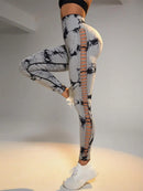 Calça Legging Empina Tie Dye Detalhes
